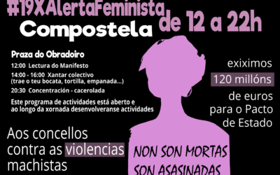 #19XAlertaFeminista: Compostela